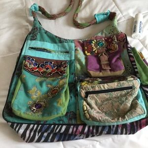 Hippie patchwork bag